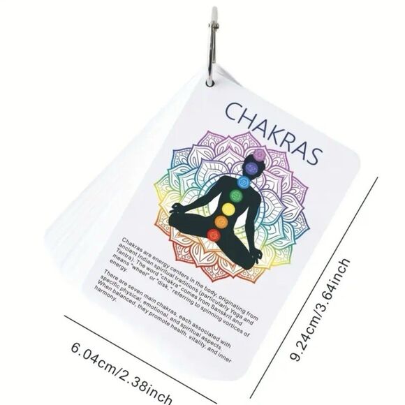Guide To Chakra Cards Illustrated Journey Through Energy Balance Spiritual Grow - Picture 1 of 11